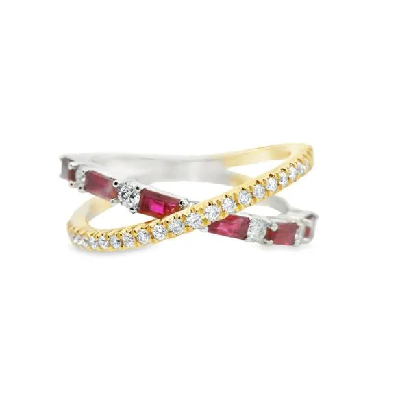 Ruby and Diamond Fashion Ring Hogan's Jewelers Gaylord, MI