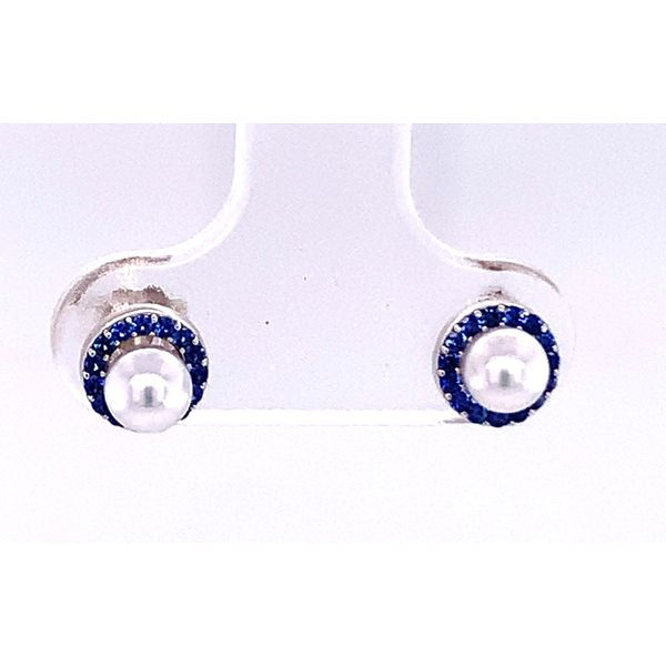Sapphire Earring Jackets Hogan's Jewelers Gaylord, MI
