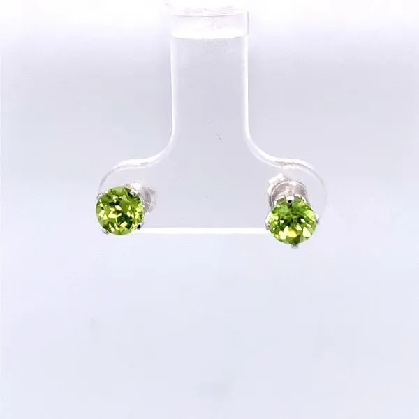 Peridot Stud Earrings Hogan's Jewelers Gaylord, MI