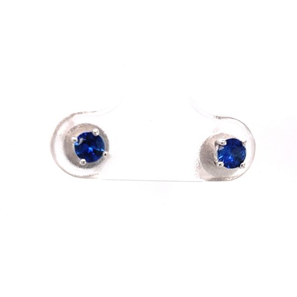 Sapphire Stud Earrings Hogan's Jewelers Gaylord, MI
