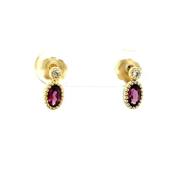 Rhodalite Garnet Earrings Hogan's Jewelers Gaylord, MI