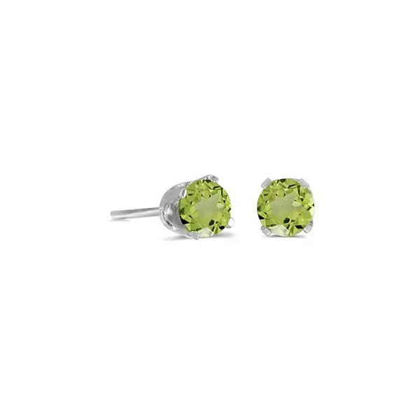 Peridot Stud Earrings Hogan's Jewelers Gaylord, MI