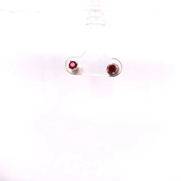 Ruby Stud Earrings Hogan's Jewelers Gaylord, MI