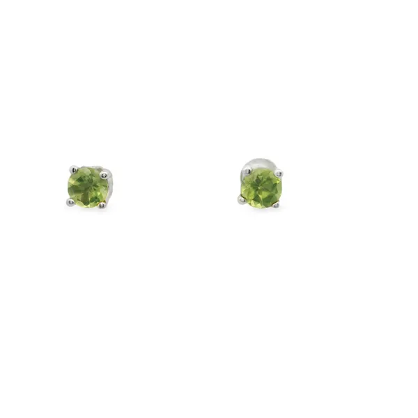 Peridot Studs Hogan's Jewelers Gaylord, MI