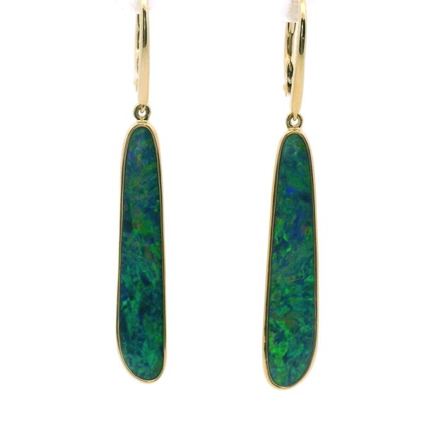Opal Earrings Hogan's Jewelers Gaylord, MI