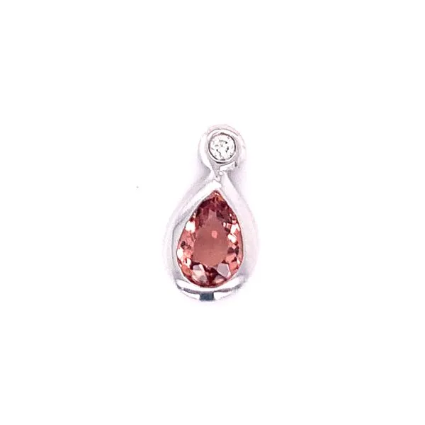 Imperial Topaz and Diamond Pendant Hogan's Jewelers Gaylord, MI
