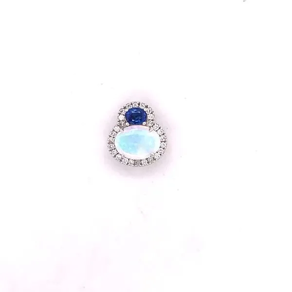 Opal/Sapphire and Diamond Pendant Hogan's Jewelers Gaylord, MI