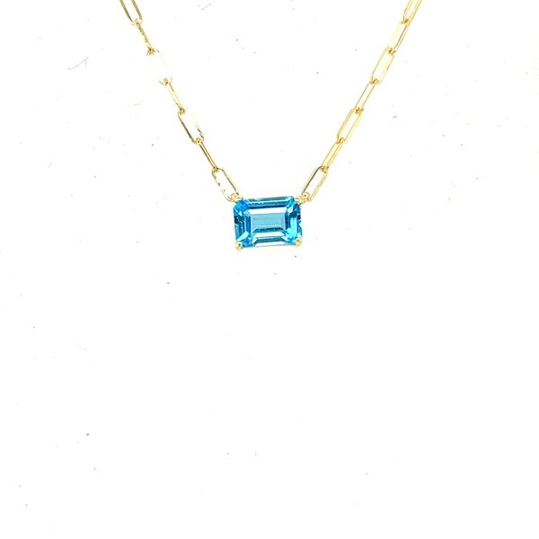 Blue Topaz Necklace Hogan's Jewelers Gaylord, MI