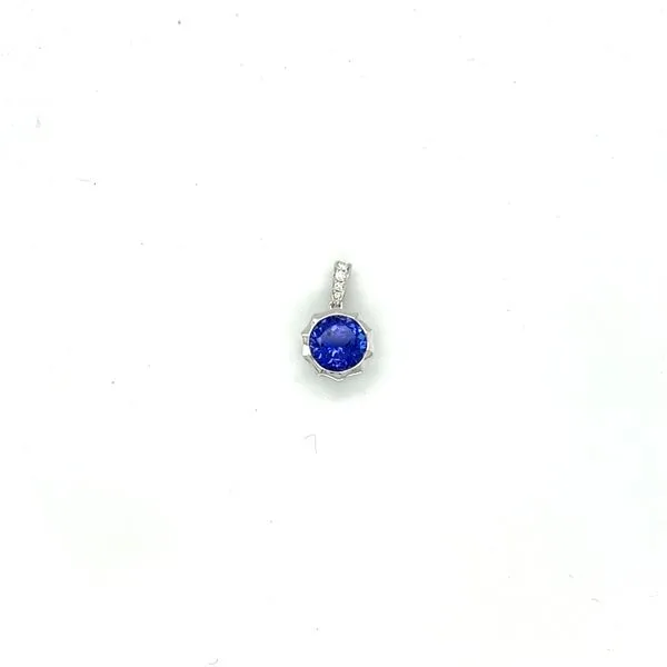 Tanzanite and Diamond Pendant Hogan's Jewelers Gaylord, MI