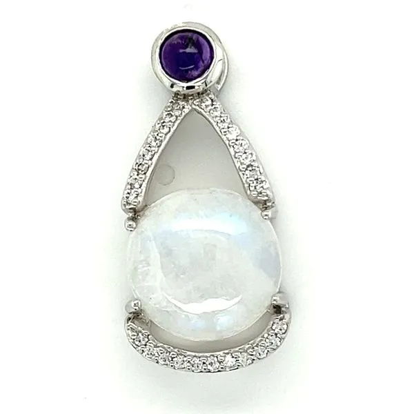 Rainbow Moon Stone Pendant Hogan's Jewelers Gaylord, MI