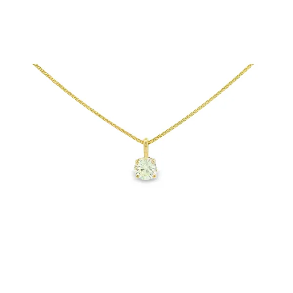 Solitaire Diamond Pendant Hogan's Jewelers Gaylord, MI