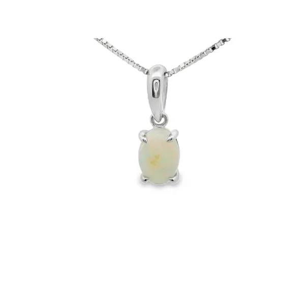Oval Opal Pendant Hogan's Jewelers Gaylord, MI
