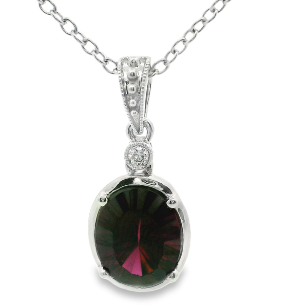 Rhodolite Garnet Pendant Hogan's Jewelers Gaylord, MI