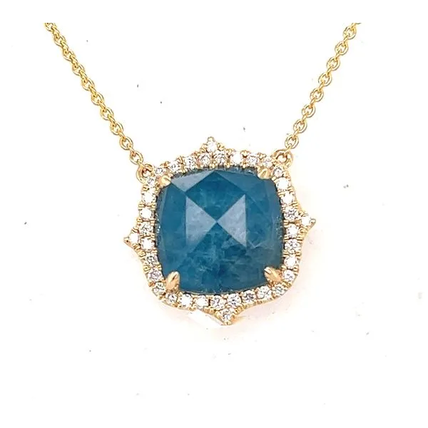 Clear Quartz Covered Appetite Diamond Necklace Hogan's Jewelers Gaylord, MI