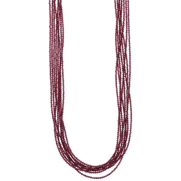 King Baby Garnet Necklace Hogan's Jewelers Gaylord, MI