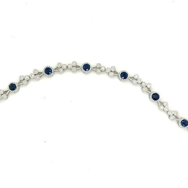 Sapphire and Diamond Bracelet Hogan's Jewelers Gaylord, MI