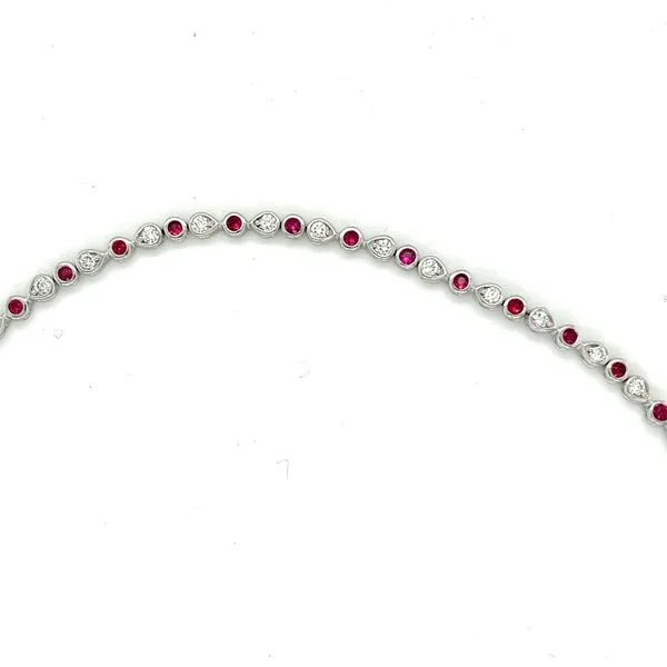 Ruby and Diamond Bracelet Hogan's Jewelers Gaylord, MI