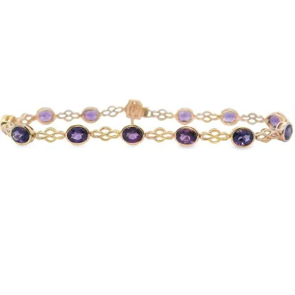Amethyst Bracelet Hogan's Jewelers Gaylord, MI