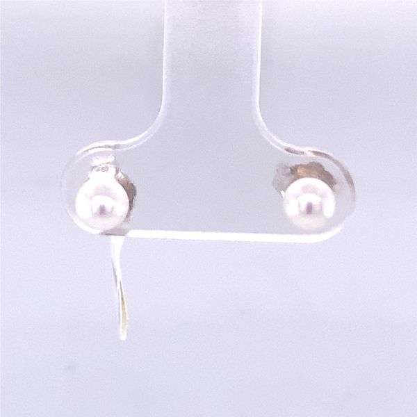 4mm Pearl Stud Earrings Hogan's Jewelers Gaylord, MI