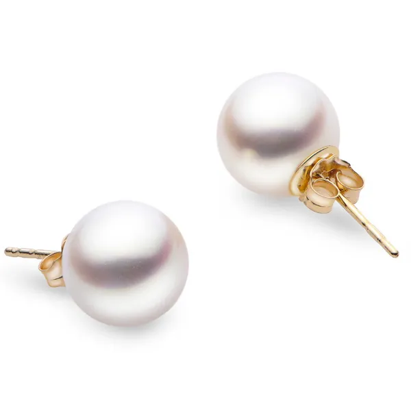 Salt Water Pearl Stud Earrings Hogan's Jewelers Gaylord, MI