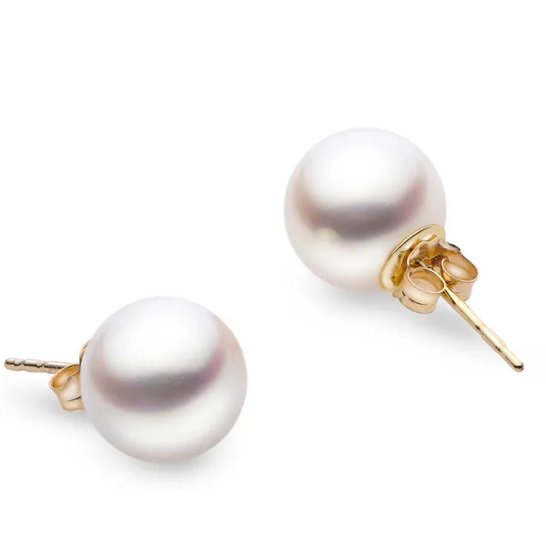 Salt Water Pearl Stud Earrings Hogan's Jewelers Gaylord, MI