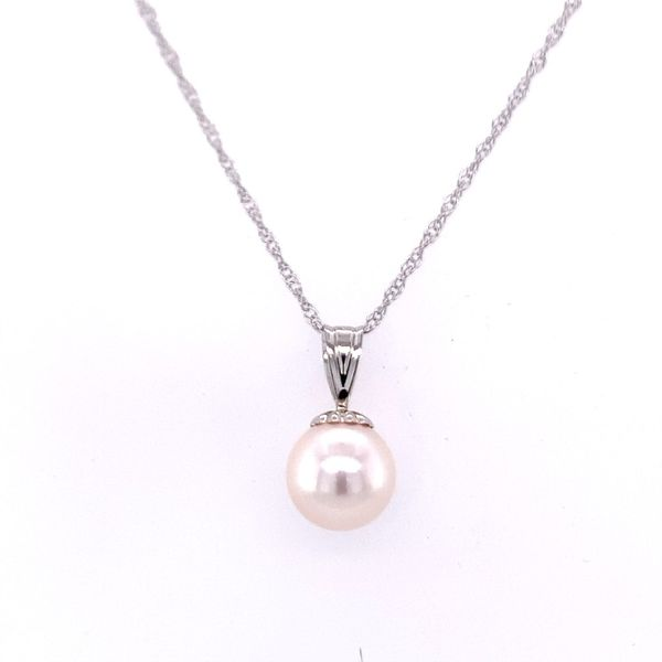 Akoya Pearl Drop Pendant Hogan's Jewelers Gaylord, MI