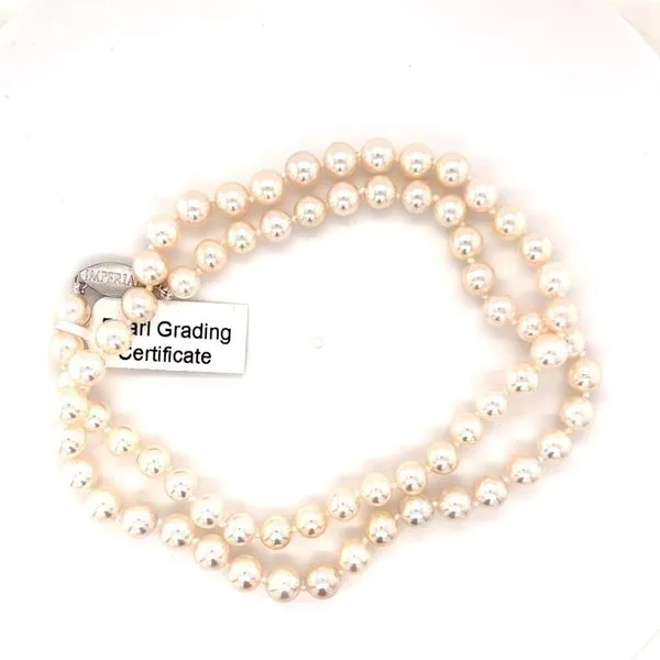 Akoya Pearl Necklace Hogan's Jewelers Gaylord, MI