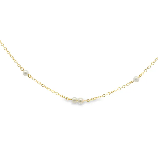 Pearl Station Necklace Hogan's Jewelers Gaylord, MI