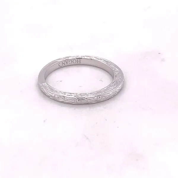 Engraved Wedding Band Hogan's Jewelers Gaylord, MI