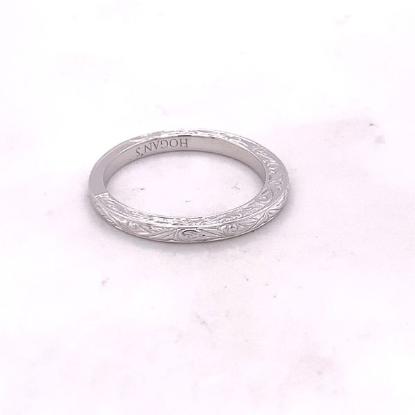 Engraved Wedding Band Hogan's Jewelers Gaylord, MI