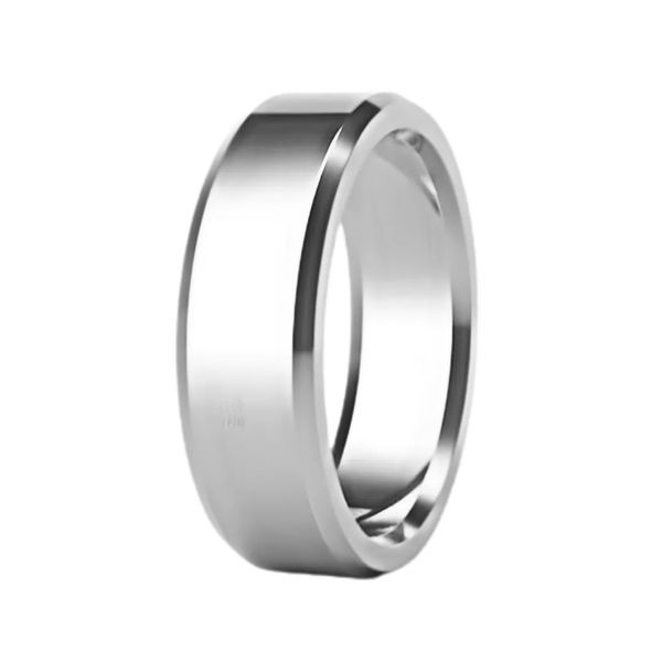 Beveled Wedding Band Hogan's Jewelers Gaylord, MI