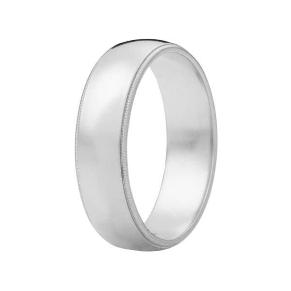 Milgrain Wedding Band Hogan's Jewelers Gaylord, MI