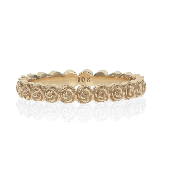 King Baby rose infinity ring Hogan's Jewelers Gaylord, MI