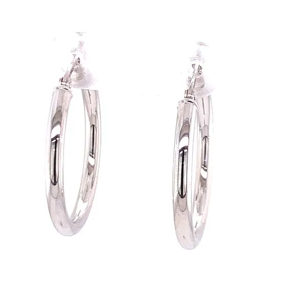 Medium Hoop Earrings Hogan's Jewelers Gaylord, MI