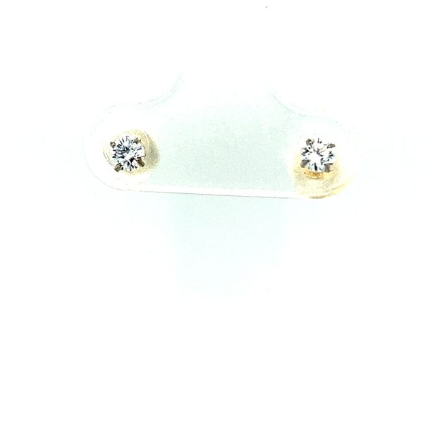 Childrens Cubic Zirconium Stud Earrings Hogan's Jewelers Gaylord, MI