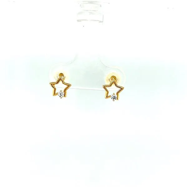 Childrens Star Stud Earrings Hogan's Jewelers Gaylord, MI