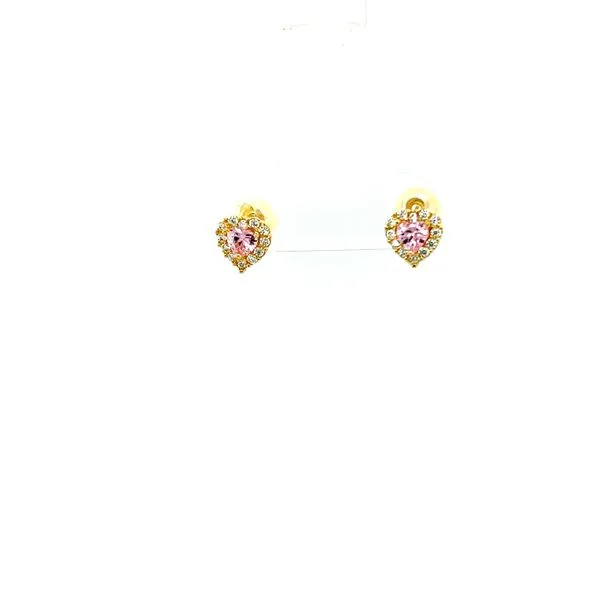 Childrens Heart Shaped Stud Earrings Hogan's Jewelers Gaylord, MI
