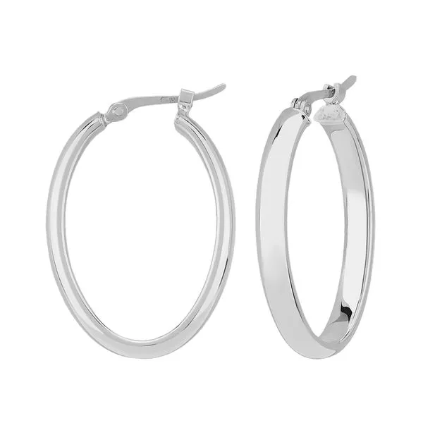 Medium Hoop Earrings Hogan's Jewelers Gaylord, MI