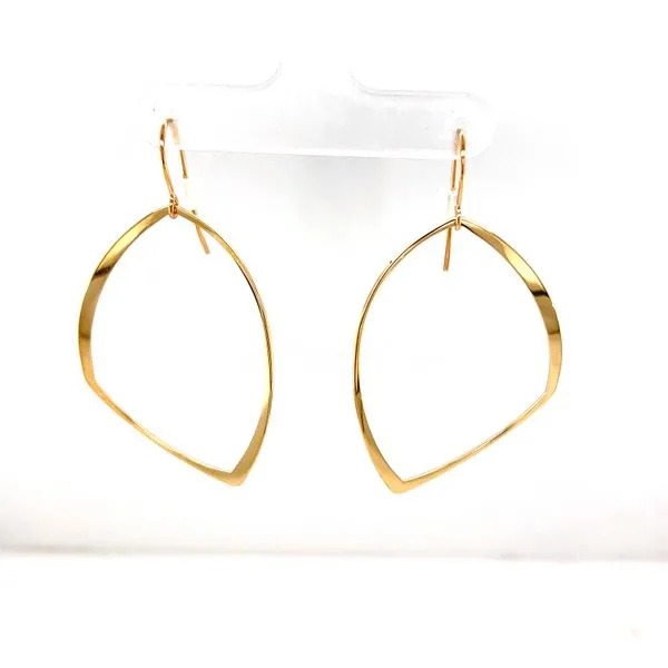 Oval Drop Earrings Hogan's Jewelers Gaylord, MI