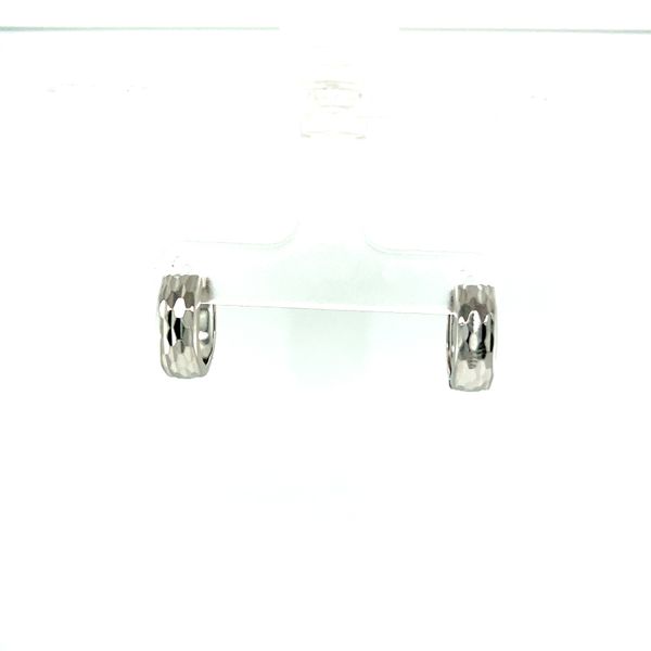 Diamond Cut Huggie Earrings Hogan's Jewelers Gaylord, MI
