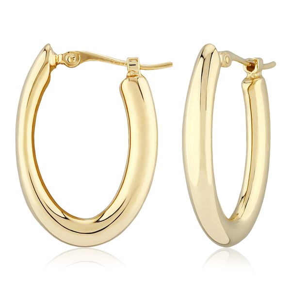 Small Oval Hoops Hogan's Jewelers Gaylord, MI