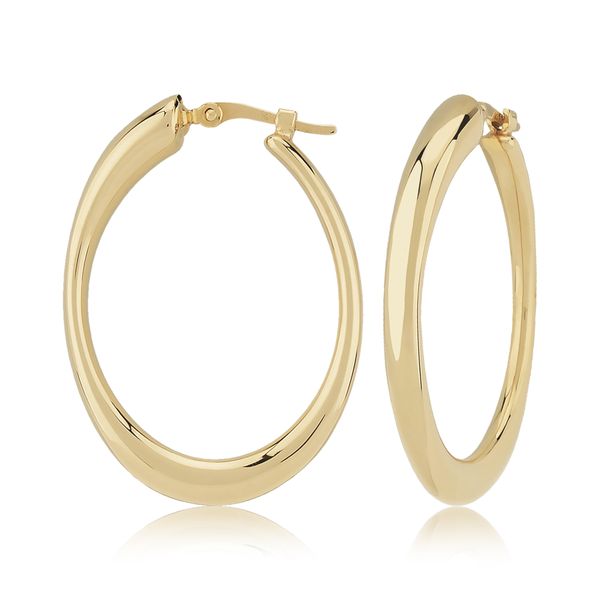 Oval Hoops Hogan's Jewelers Gaylord, MI