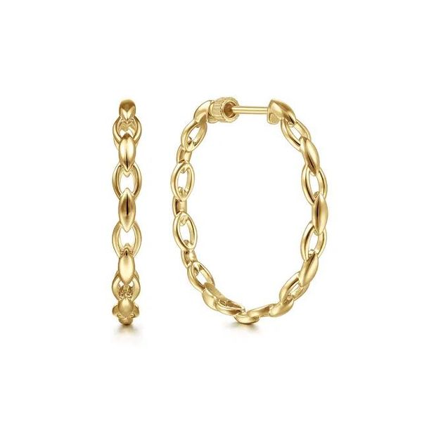 Chain Link Hoops Hogan's Jewelers Gaylord, MI