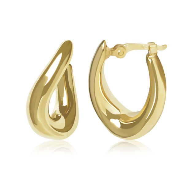 Oval Twist Huggies Hogan's Jewelers Gaylord, MI