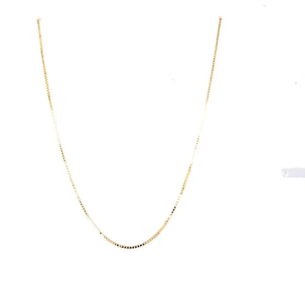 Yellow Gold Box Chain Hogan's Jewelers Gaylord, MI