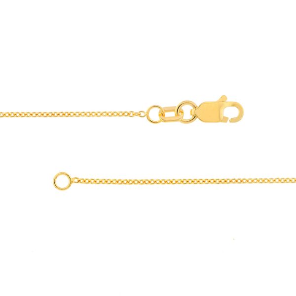 Yellow Gold Cable Chain Image 2 Hogan's Jewelers Gaylord, MI