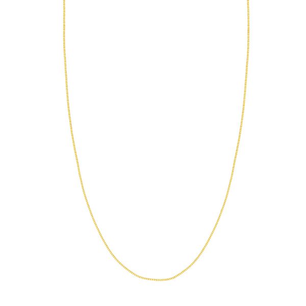 Yellow Gold Box Chain Hogan's Jewelers Gaylord, MI