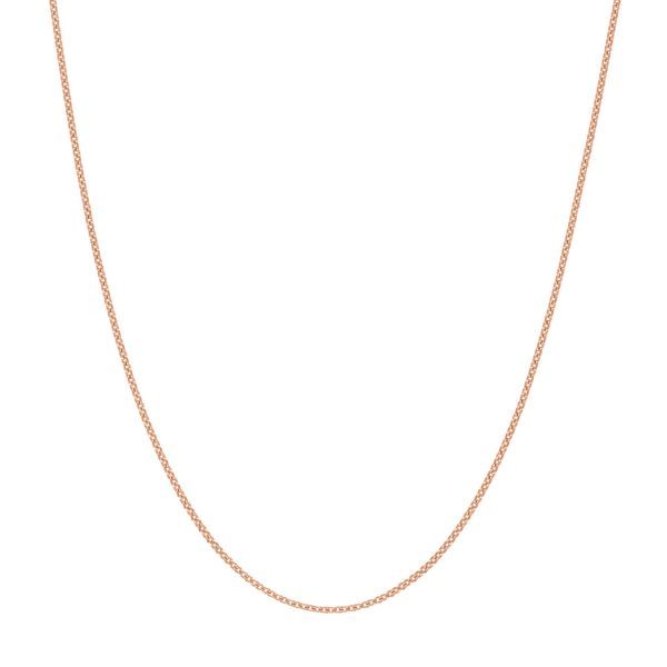 Rose Gold Cable Chain Hogan's Jewelers Gaylord, MI