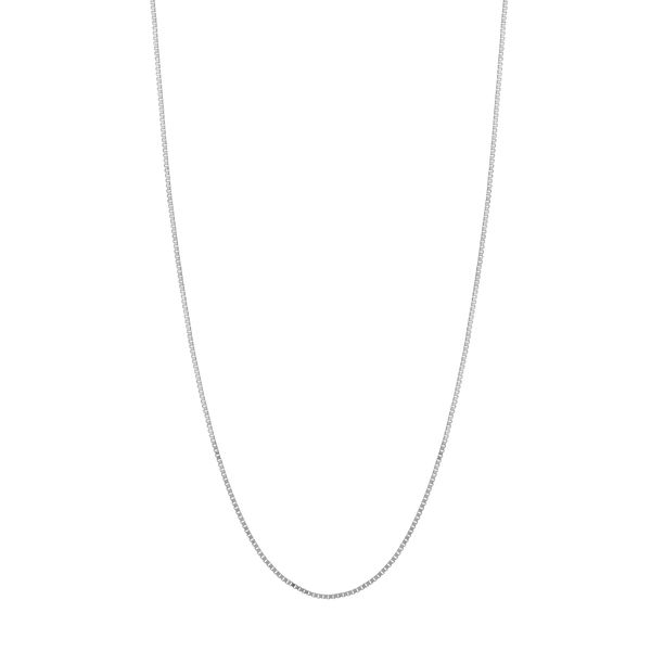 White Gold Box Chain Hogan's Jewelers Gaylord, MI