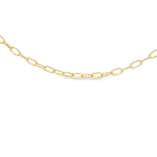 Fancy Paperclip link Necklace Hogan's Jewelers Gaylord, MI